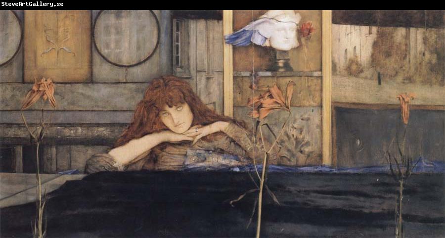 Fernand Khnopff I Lock My Door Upon Myself